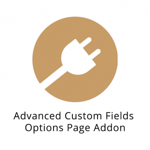 Advanced Custom Fields Options Page Addon 1.2
