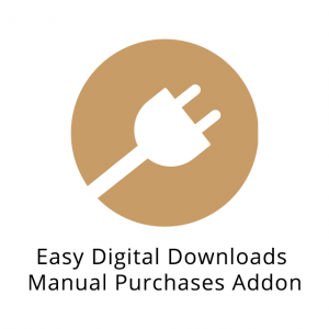 Easy Digital Downloads Manual Purchases Addon 2.0.5