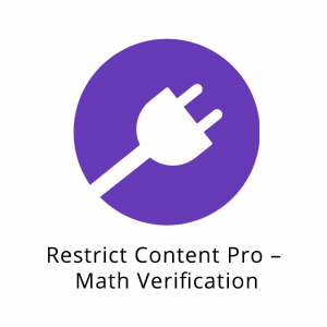 Restrict Content Pro – Math Verification 1.0.2